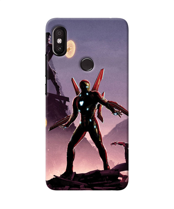 Ironman On Planet Redmi Y2 Back Cover