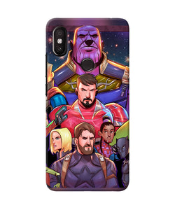 Avengers Animate Redmi Y2 Back Cover