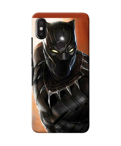 Black Penthon Super Hero Redmi Y2 Back Cover