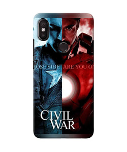 Civil War Redmi Y2 Back Cover