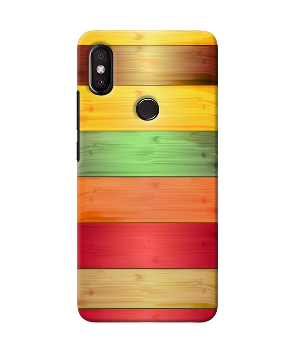 Wooden Colors Redmi Y2 Back Cover