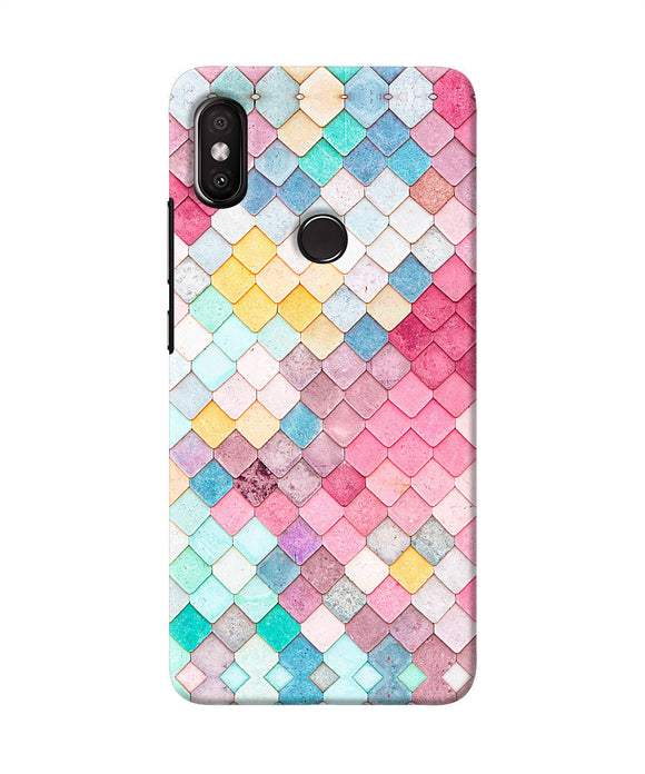 Colorful Fish Skin Redmi Y2 Back Cover