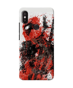 Deadpool Rugh Sketch Redmi Y2 Back Cover