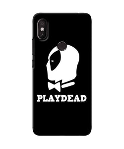 Play Dead Redmi Y2 Back Cover