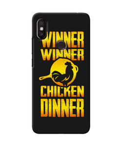 Pubg Chicken Dinner Redmi Y2 Back Cover