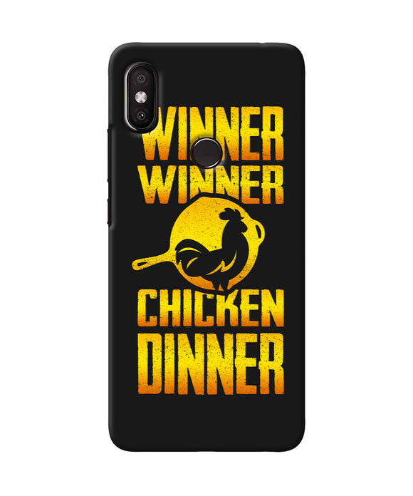 Pubg Chicken Dinner Redmi Y2 Back Cover