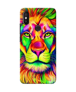 Lion Color Poster Redmi Y2 Back Cover