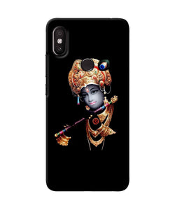 Lord Krishna With Fluet Redmi Y2 Back Cover