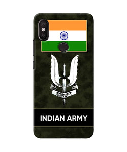 Indian Flag Balidan Logo Redmi Y2 Back Cover