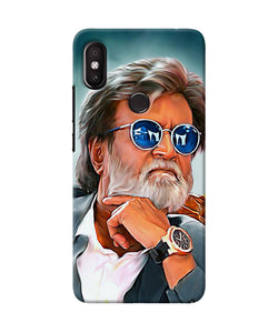 Rajnikant Painting Redmi Y2 Back Cover