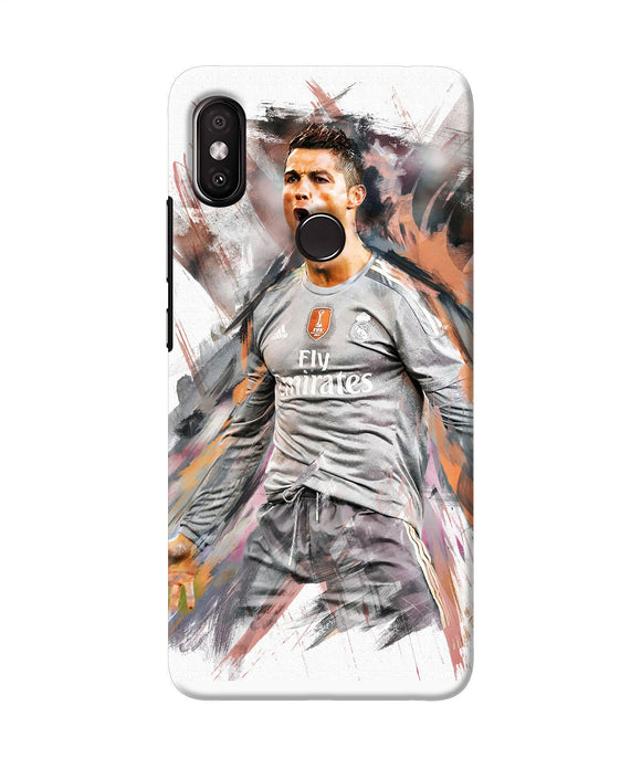 Ronaldo Poster Redmi Y2 Back Cover