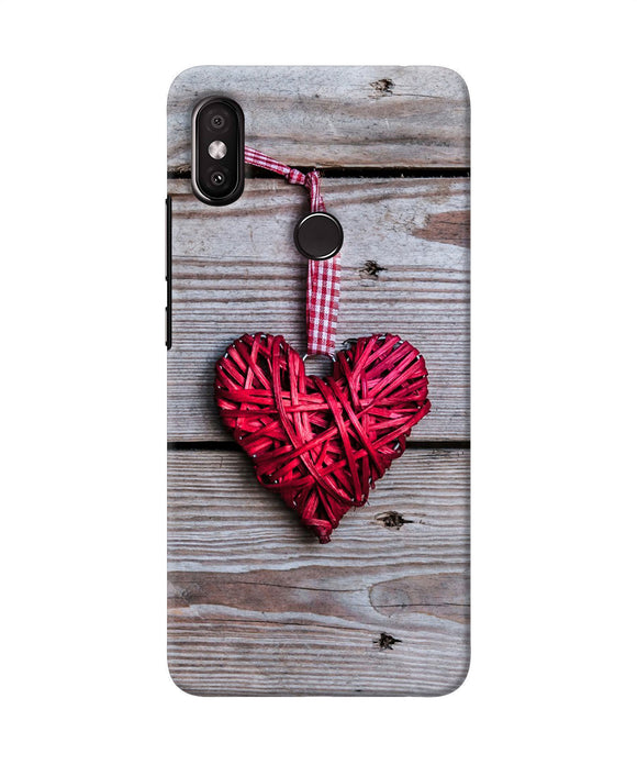 Lace Heart Redmi Y2 Back Cover