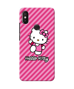 Hello Kitty Pink Redmi Y2 Back Cover