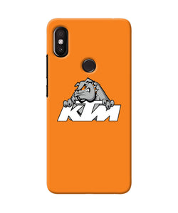 Ktm Dog Logo Redmi Y2 Back Cover