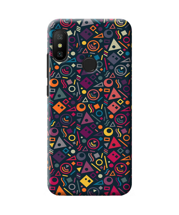 Geometric Abstract Redmi 6 Pro Back Cover