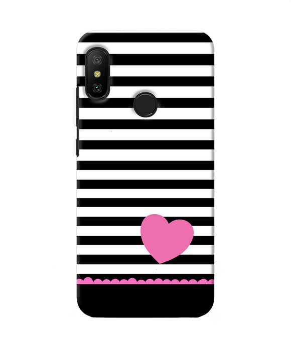 Abstract Heart Redmi 6 Pro Back Cover