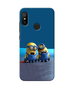 Minion Laughing Redmi 6 Pro Back Cover