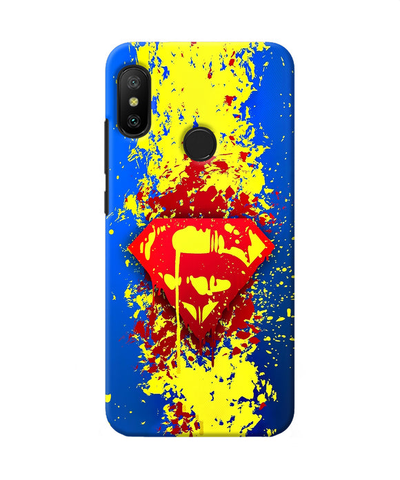 Superman Logo Redmi 6 Pro Back Cover