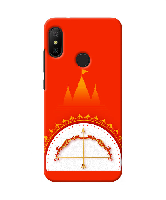 Ram Mandir Bow Arrow Redmi 6 Pro Back Cover