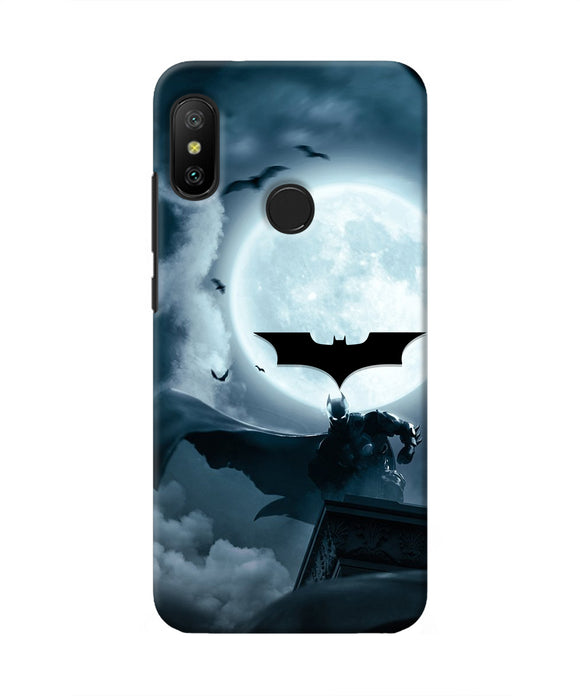 Batman Rises Redmi 6 Pro Real 4D Back Cover