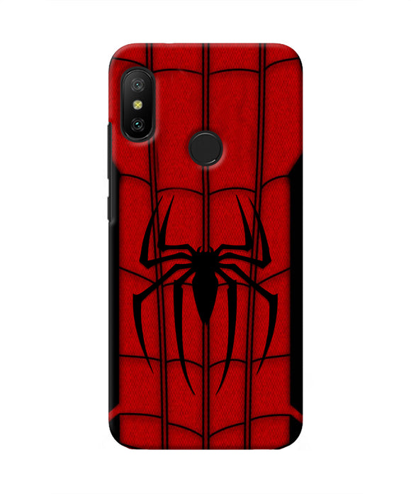 Spiderman Costume Redmi 6 Pro Real 4D Back Cover