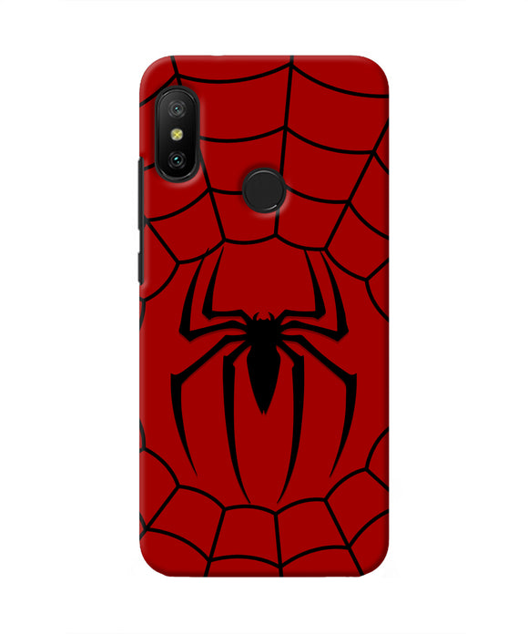 Spiderman Web Redmi 6 Pro Real 4D Back Cover