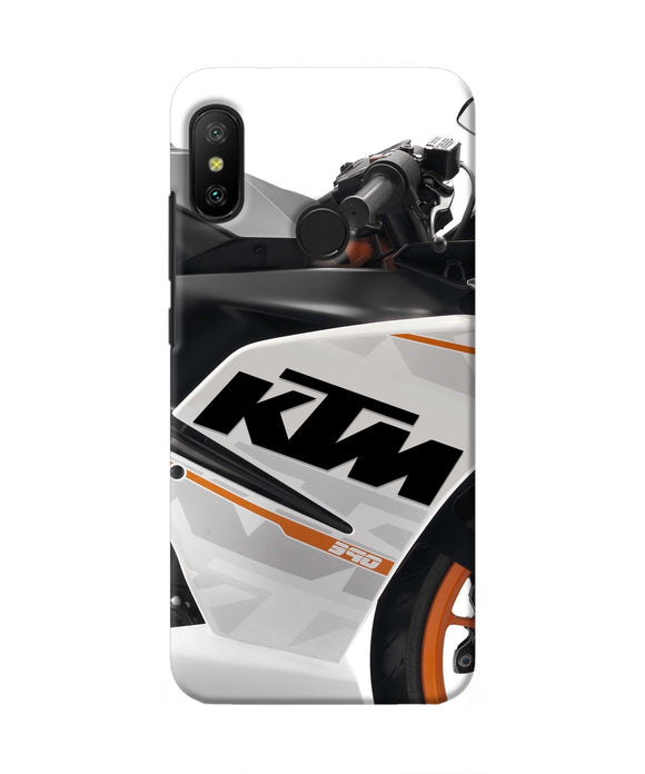 KTM Bike Redmi 6 Pro Real 4D Back Cover