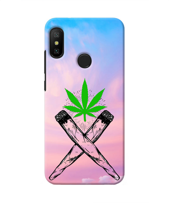 Weed Dreamy Redmi 6 Pro Real 4D Back Cover