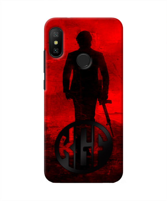 Rocky Bhai K G F Chapter 2 Logo Redmi 6 Pro Real 4D Back Cover