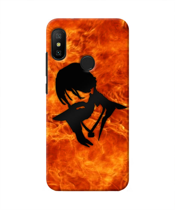 Rocky Bhai Face Redmi 6 Pro Real 4D Back Cover