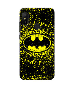 Batman Last Knight Print Yellow Redmi 6 Pro Back Cover