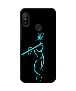 Lord Krishna Sketch Redmi 6 Pro Back Cover