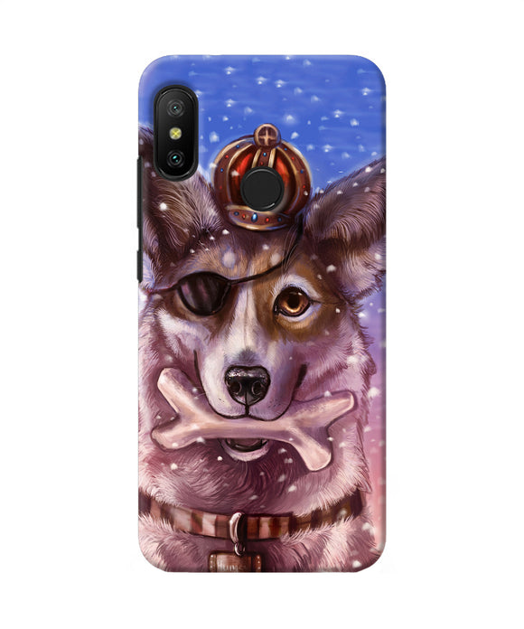 Pirate Wolf Redmi 6 Pro Back Cover