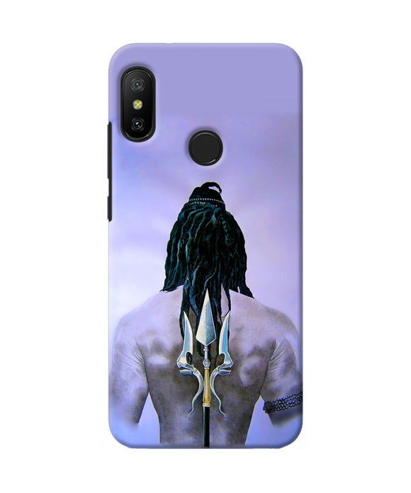 Lord Shiva Back Redmi 6 Pro Back Cover