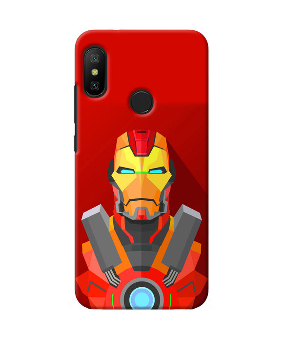 Ironman Print Redmi 6 Pro Back Cover