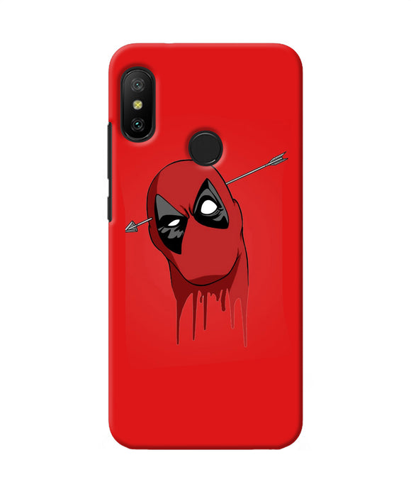 Funny Deadpool Redmi 6 Pro Back Cover