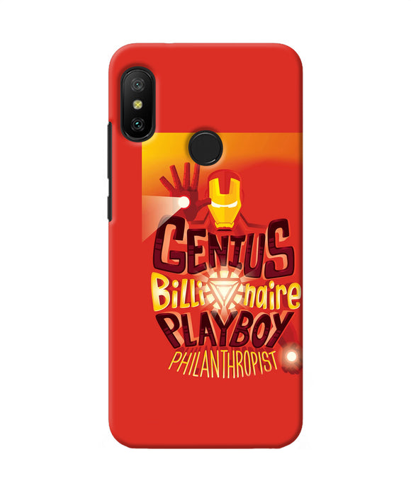 Ironman Quote Redmi 6 Pro Back Cover