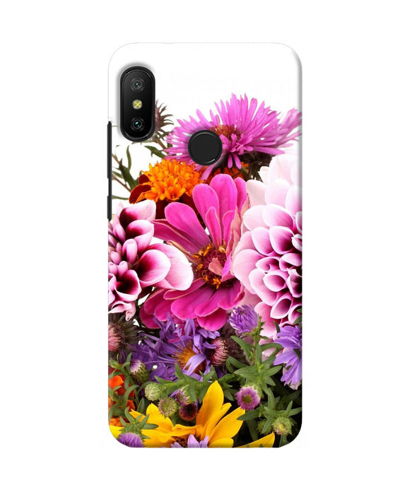 Natural Flowers Redmi 6 Pro Back Cover