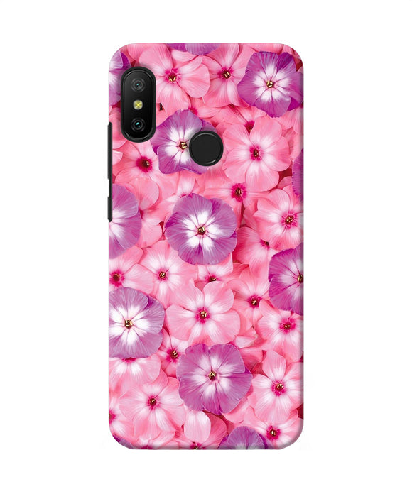 Natural Pink Flower Redmi 6 Pro Back Cover