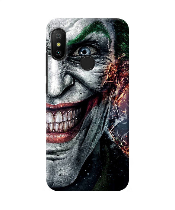 Joker Half Face Redmi 6 Pro Back Cover