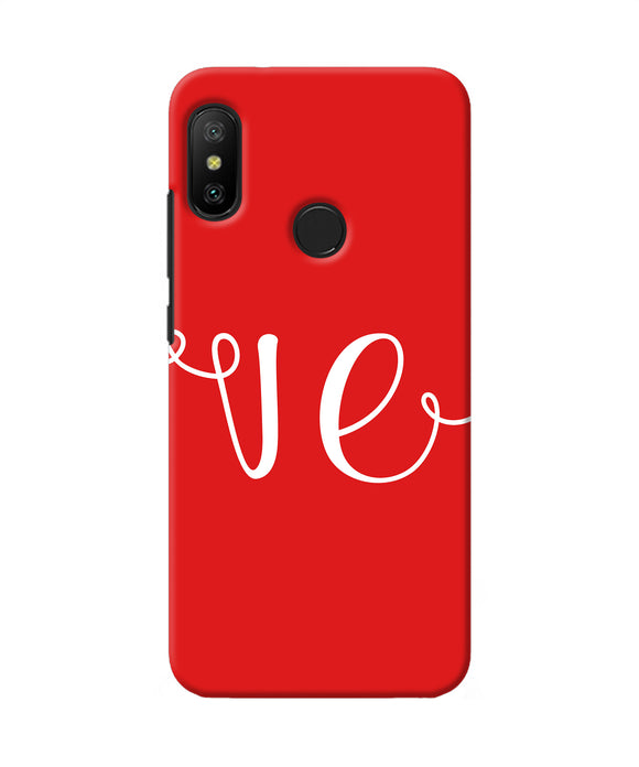 Love Two Redmi 6 Pro Back Cover