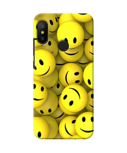 Smiley Balls Redmi 6 Pro Back Cover