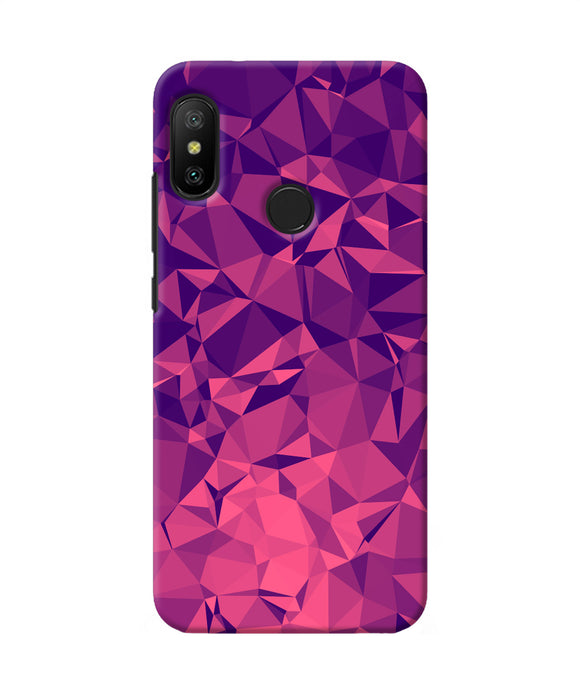 Abstract Red Blue Shine Redmi 6 Pro Back Cover