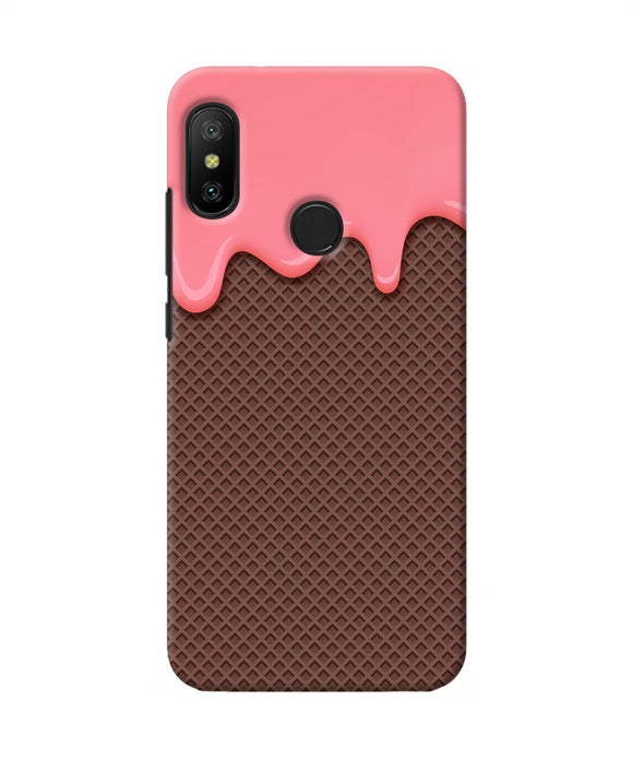 Waffle Cream Biscuit Redmi 6 Pro Back Cover