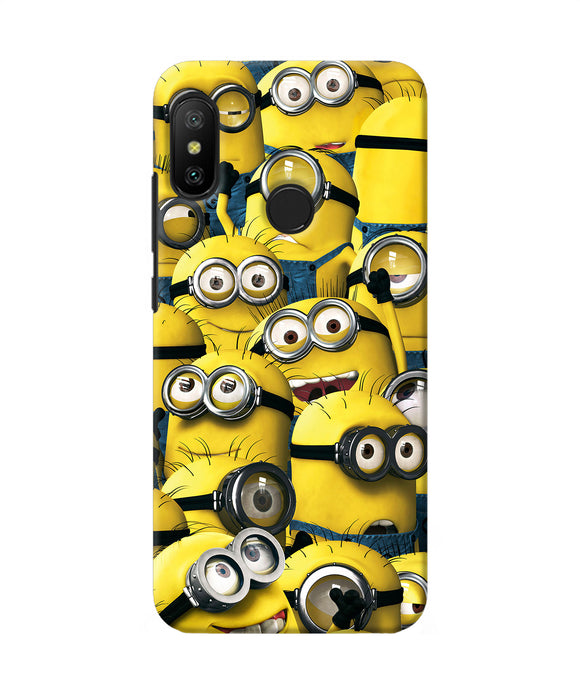 Minions Crowd Redmi 6 Pro Back Cover