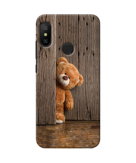 Teddy Wooden Redmi 6 Pro Back Cover