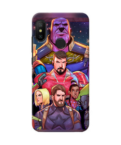 Avengers Animate Redmi 6 Pro Back Cover