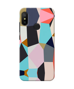 Abstract Colorful Shapes Redmi 6 Pro Back Cover