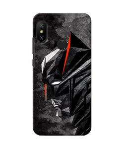 Batman Black Side Face Redmi 6 Pro Back Cover