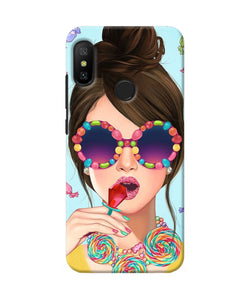 Fashion Girl Redmi 6 Pro Back Cover